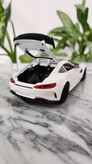 ماکت فلزی ماشین بنز AMG دود زا - سفید - اقتصادی