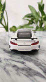 ماکت فلزی ماشین بنز AMG دود زا - سفید - اقتصادی